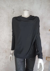 Pusero marc lauge sia waterfall musta 0923 - pusero