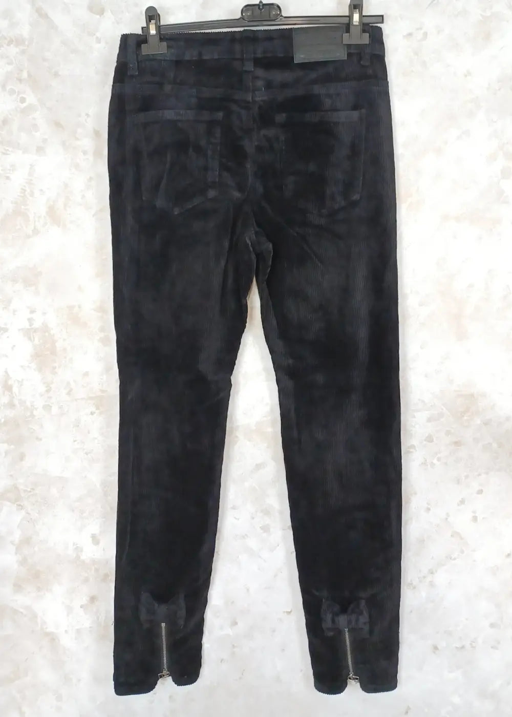 Samettihousu mapp cordyroy musta - housut