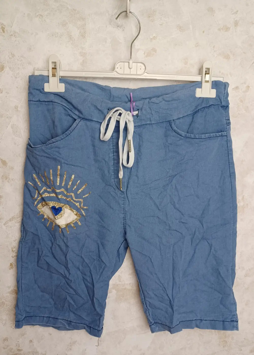 Shortsit cilia sininen - caprit ja legginsit