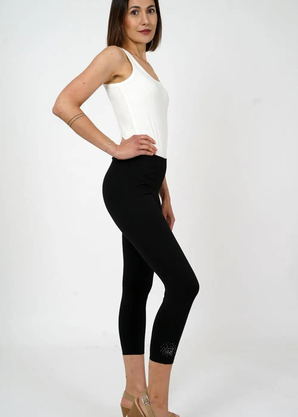 Trikoocapri mxo bling musta 0424 - caprit ja legginsit