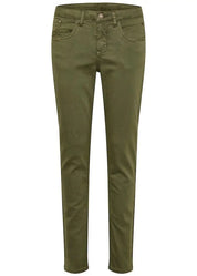 Twill housut lottecr cream vihreä - housut