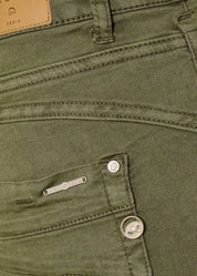 Twill housut lottecr cream vihreä - housut