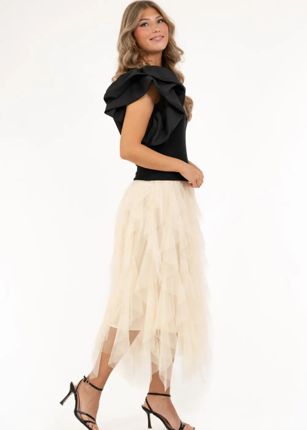 Tyllihame capri collection clara champagne 0225 - hame