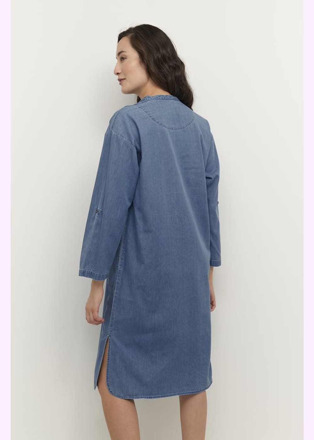 Mekko cream viola dress denim - mekko