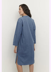 Mekko cream viola dress denim - mekko
